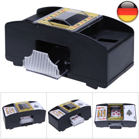 kartenmischmaschine elektrisch|kartenmischgerät über 100 karten.